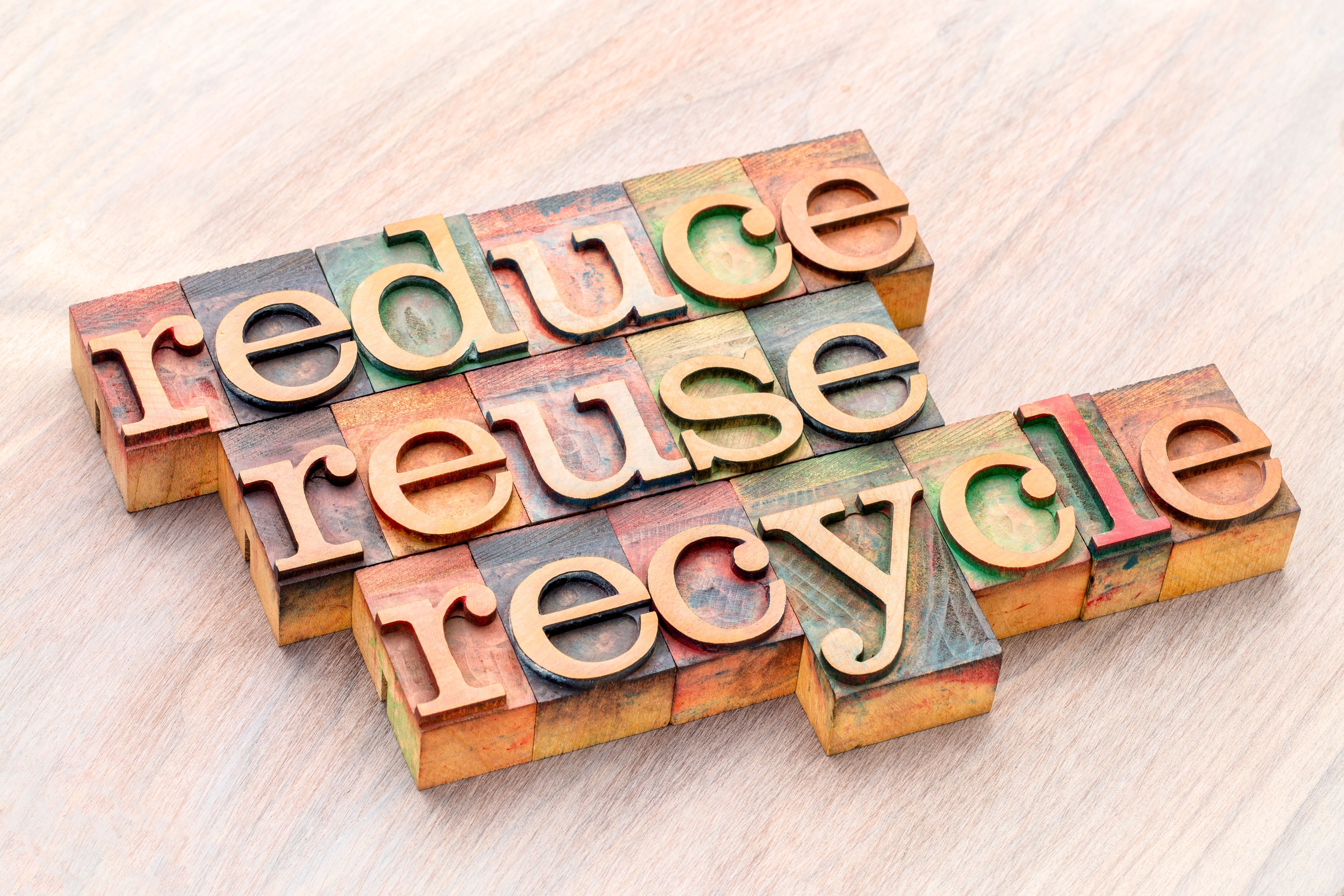 Reduce Reuse Recycle - Tiny Tins Waste Management