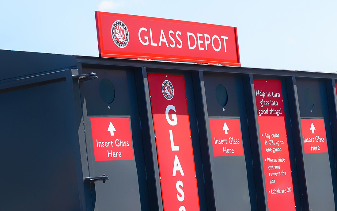 Photo Locations Glass Depot Recylcing